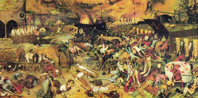 'El triunfo de la muerte', de Pieter Bruegel (1562) 'El triunfo de la muerte', de Pieter Bruegel (1562)