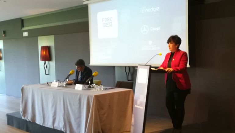 María Solana en el Foro SER Navarra María Solana en el Foro SER Navarra