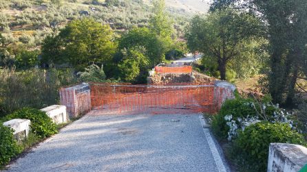 Obras en el puente sobre el río San Juan, en Castillo de Locubín Obras en el puente sobre el río San Juan, en Castillo de Locubín