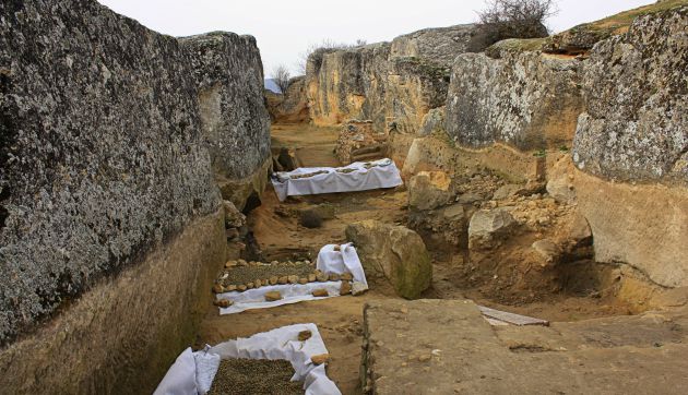 Los trabajos arqueológicos en la Cava se han sucedido en los últimos años. Los trabajos arqueológicos en la Cava se han sucedido en los últimos años.