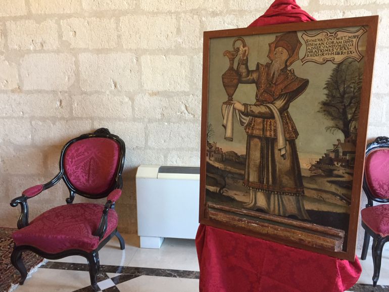 Aquesta és la peça que ha retornat a Tortosa des del museu del monestir de Poblet. Aquesta és la peça que ha retornat a Tortosa des del museu del monestir de Poblet.