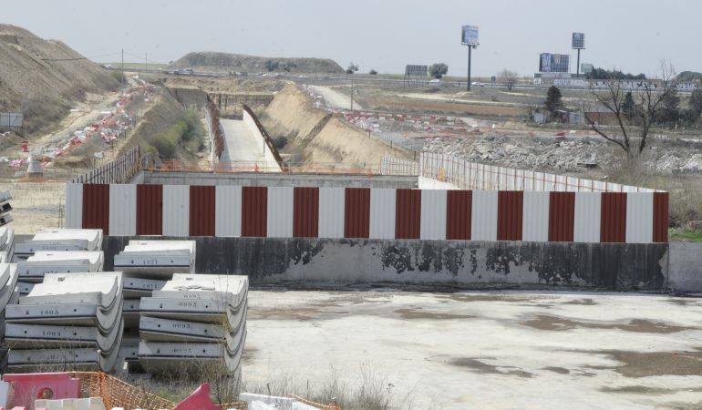 Obras inacabadas del tren Móstoles-Navalcarnero Obras inacabadas del tren Móstoles-Navalcarnero