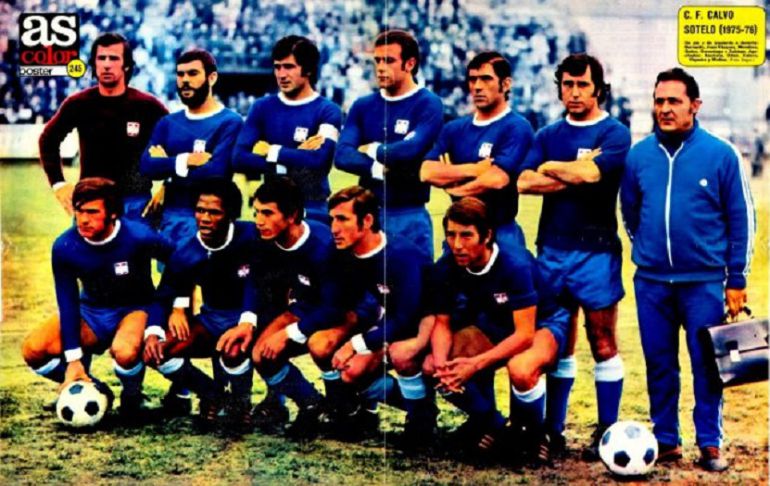 Póster del Calvo Sotelo de la temporada 75-76. Odair es el segundo por la izquierda de la fila de abajo Póster del Calvo Sotelo de la temporada 75-76. Odair es el segundo por la izquierda de la fila de abajo