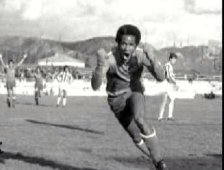 Odair, celebrando un gol con el Calvo Sotelo Odair, celebrando un gol con el Calvo Sotelo