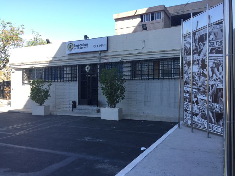 Oficinas del Hércules CF en el Rico Pérez Oficinas del Hércules CF en el Rico Pérez