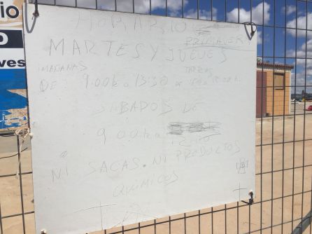 IU-Ganemos Pedroñeras pide ajustar el horario del punto limpio a la demanda IU-Ganemos Pedroñeras pide ajustar el horario del punto limpio a la demanda