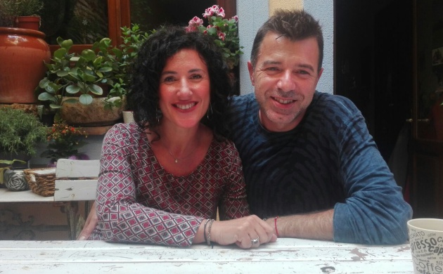 Almudena y Paco. Almudena y Paco.