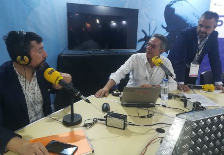 Toni Garrido, Salomón Hachuel y Paco García en el comienzo del programa Toni Garrido, Salomón Hachuel y Paco García en el comienzo del programa