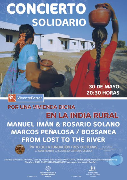 Concierto para la Fundación Vicente Ferrer el próximo jueves 30 de mayo Concierto para la Fundación Vicente Ferrer el próximo jueves 30 de mayo