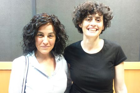 Eva Zapico, directora, y Patricia Pardo, coautora de Els Nostres Eva Zapico, directora, y Patricia Pardo, coautora de Els Nostres