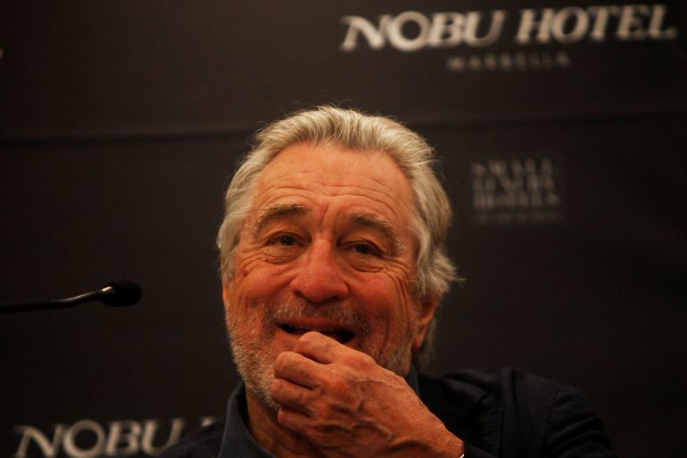 El actor Robert de Niro durante la inauguración del nuevo iNobu Hotel en Marbella El actor Robert de Niro durante la inauguración del nuevo iNobu Hotel en Marbella