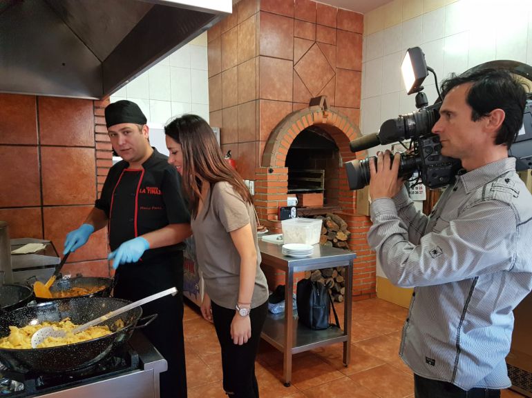 Restaurante la Tinaja y Mario Perez en el programa de RTVE España directo Restaurante la Tinaja y Mario Perez en el programa de RTVE España directo