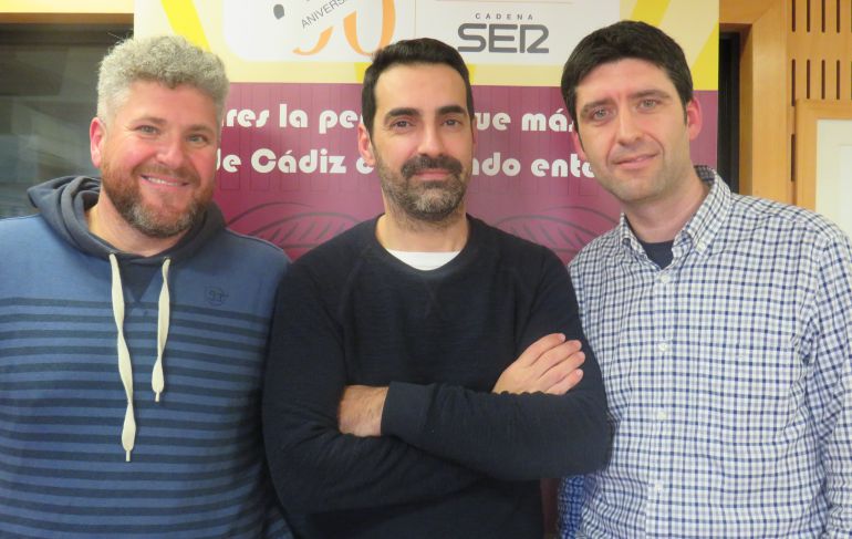 Andrés Ramírez, José Manuel Figueroa y Álvaro Geneiro en la séptima preliminar del Doctorado Honoris Cádiz Andrés Ramírez, José Manuel Figueroa y Álvaro Geneiro en la séptima preliminar del Doctorado Honoris Cádiz