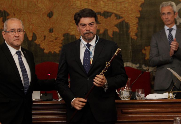 El alcalde de Alicante, Luis Barcala El alcalde de Alicante, Luis Barcala