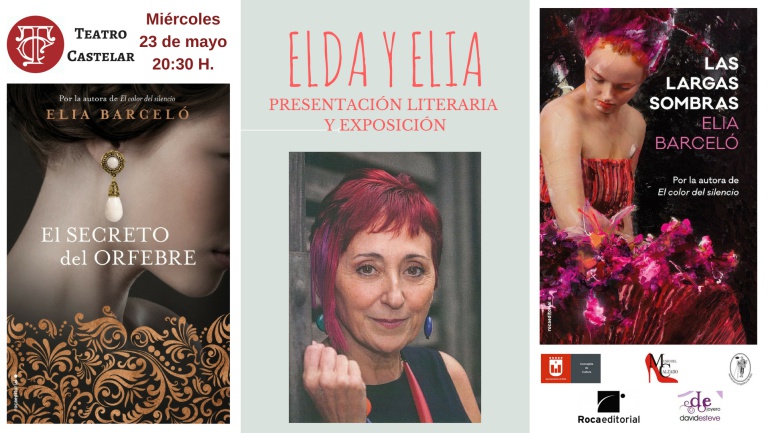 Elia Barceló, este miércoles en el Teatro Castelar Elia Barceló, este miércoles en el Teatro Castelar