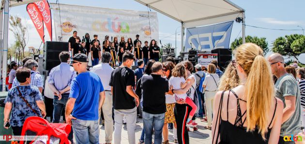 Actúa inunda de talento el Parc De La Mar Actúa inunda de talento el Parc De La Mar