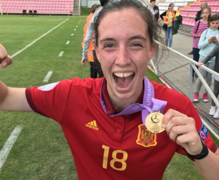 La yeclana Eva Navarro hace a España de oro La yeclana Eva Navarro hace a España de oro