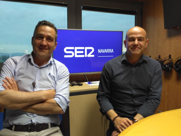 Gorka Lacunza, socio fundador de ATECNA y gerente de la empresa, junto a Fernando Iribarren, socio fundador. Gorka Lacunza, socio fundador de ATECNA y gerente de la empresa, junto a Fernando Iribarren, socio fundador.