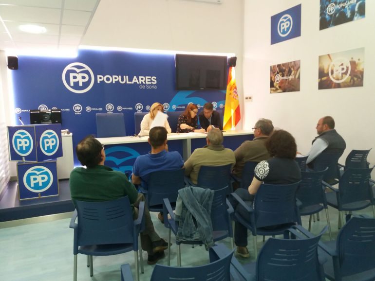 Reunión en el PP Reunión en el PP