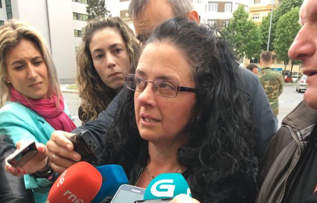 Manuela Abuín, madre de Tatiana Vázquez, tras conocer la resolución del jurado que declara culpable a Ibrahima Ndiaye Manuela Abuín, madre de Tatiana Vázquez, tras conocer la resolución del jurado que declara culpable a Ibrahima Ndiaye