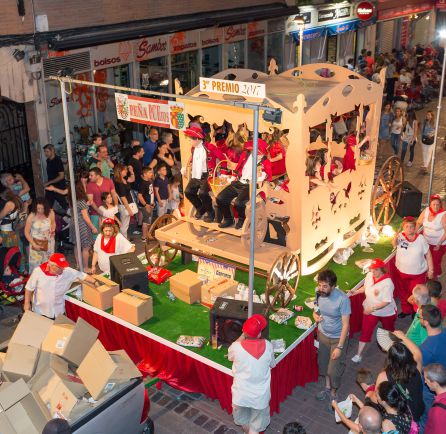 El desfile de carrozas es el evento esperado por miles de vecinos El desfile de carrozas es el evento esperado por miles de vecinos