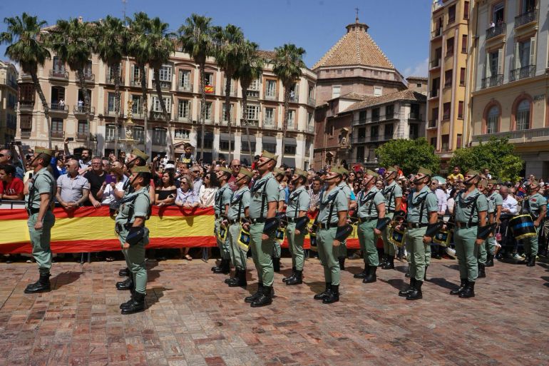 Legionarios del IV Tercio alejandro Farnesio han participado en el desfile militar realizado por las calles del centro de Málaga Legionarios del IV Tercio alejandro Farnesio han participado en el desfile militar realizado por las calles del centro de Málaga