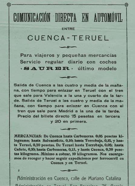 Cuenca y Teruel, casi un siglo de hermanamiento y reivindicaciones comunes Cuenca y Teruel, casi un siglo de hermanamiento y reivindicaciones comunes