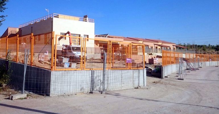 Obras de ampliación de un colegio de Sanse Obras de ampliación de un colegio de Sanse