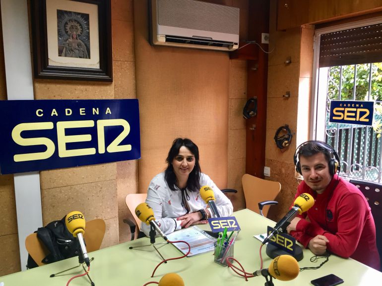 Gema Díaz ha pasado por los estudios de Radio Coca SER Ronda este miércoles Gema Díaz ha pasado por los estudios de Radio Coca SER Ronda este miércoles