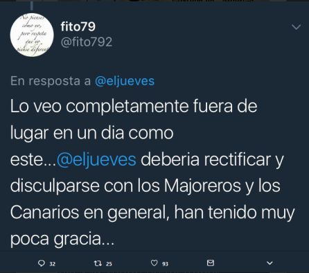 El Jueves insulta a Fuerteventura y Canarias: 'El Jueves' lo vuelve a hacer El Jueves insulta a Fuerteventura y Canarias: 'El Jueves' lo vuelve a hacer