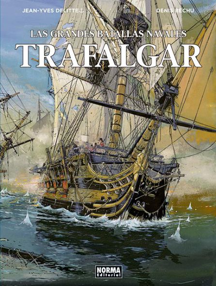 Portada de Trafalgar, de la colección Las Grandes Batallas Navales Portada de Trafalgar, de la colección Las Grandes Batallas Navales