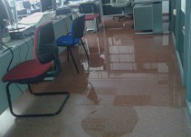 CSIF denuncia la inundación de un juzgado de Mislata por las lluvias