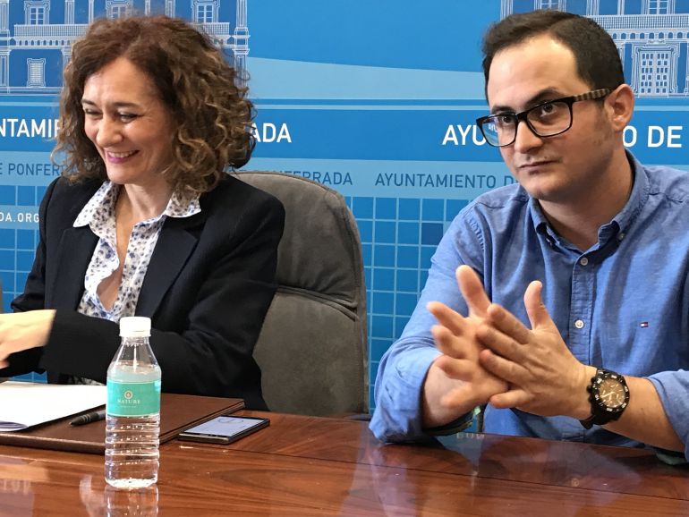 Álvaro Rajo, en la presentación como concejal de Ponferrada Álvaro Rajo, en la presentación como concejal de Ponferrada