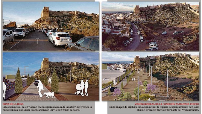 El nuevo plan integral para recuperar el entorno de la Alcazaba. El nuevo plan integral para recuperar el entorno de la Alcazaba.