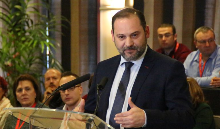 José Luis Ábalos, durante su visita a Cuenca el pasado mes de enero José Luis Ábalos, durante su visita a Cuenca el pasado mes de enero
