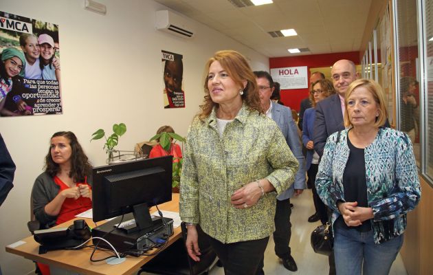 La consejera, Aurelia Sánchez ha conocido las nuevas instalaciones de la entidad La consejera, Aurelia Sánchez ha conocido las nuevas instalaciones de la entidad