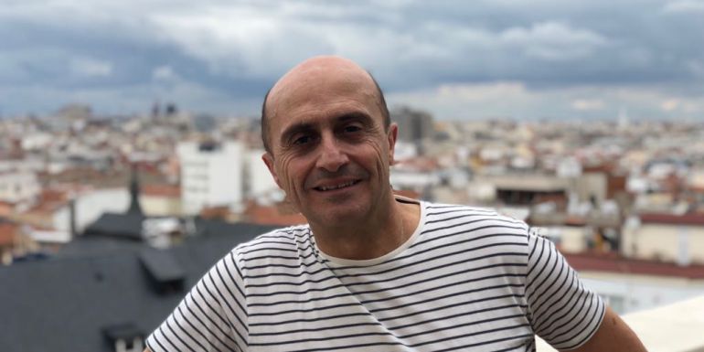 El actor Pepe Viyuela tras la entrevista El actor Pepe Viyuela tras la entrevista