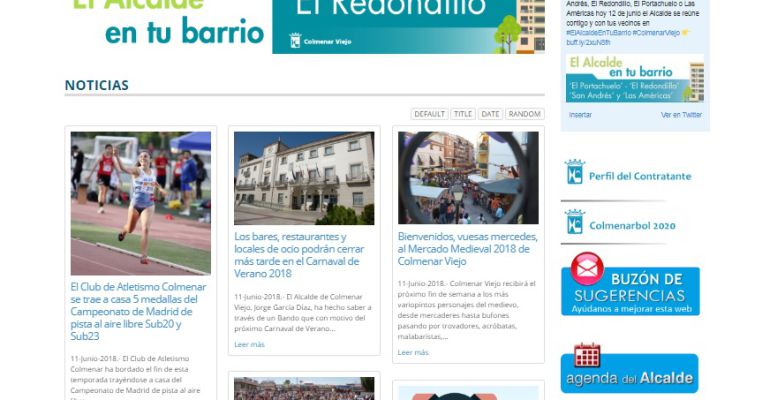 Los ciudadanos podrán acceder a la agenda desde la portada de la web municipal Los ciudadanos podrán acceder a la agenda desde la portada de la web municipal