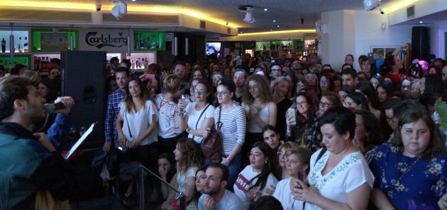 Aforo completo en el Escenario Dial de Blas Cantó en Albacete Aforo completo en el Escenario Dial de Blas Cantó en Albacete