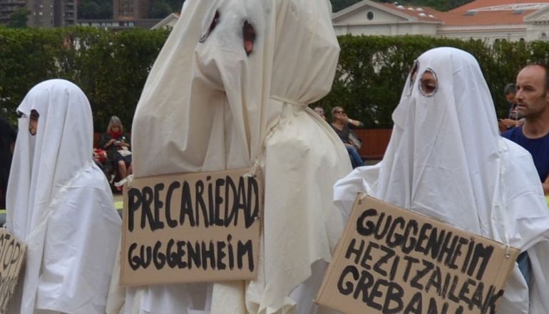 Ratificada la nulidad del despido de una educadora en huelga del Guggenheim Ratificada la nulidad del despido de una educadora en huelga del Guggenheim