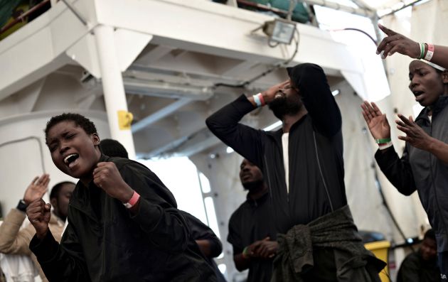 Migrantes del Aquarius Migrantes del Aquarius