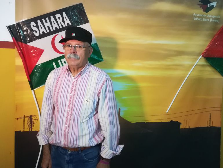 Francisco Gutiérrez, presidente de la Asociación Amigos del Sahara Libre. Francisco Gutiérrez, presidente de la Asociación Amigos del Sahara Libre.