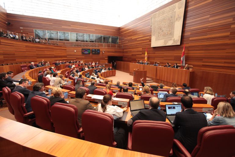 Pleno de las Cortes de Castilla y León Pleno de las Cortes de Castilla y León