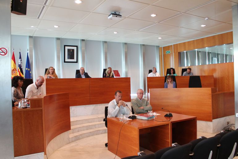 Un momento del pleno del Consell de Ibiza de hoy Un momento del pleno del Consell de Ibiza de hoy
