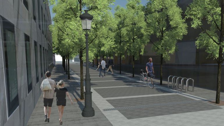 Diseño previsto para la calle Antonio González Egea. Diseño previsto para la calle Antonio González Egea.