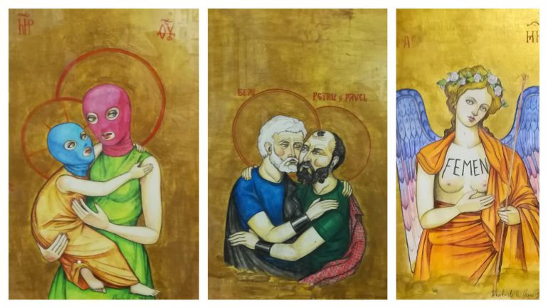 ¿Ofenden estas imágenes los sentimientos religiosos? ¿Ofenden estas imágenes los sentimientos religiosos?