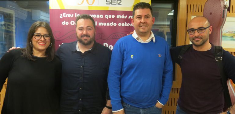 Milián Oneto, Diego Marchán, David Chinchilla y Sergio Carrillo en el segundo cuarto de final del Doctorado Honoris Cádiz Milián Oneto, Diego Marchán, David Chinchilla y Sergio Carrillo en el segundo cuarto de final del Doctorado Honoris Cádiz
