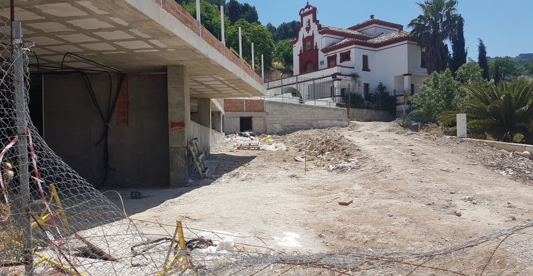 Estado de las obras del edificio multiusos de Jamilena. Estado de las obras del edificio multiusos de Jamilena.