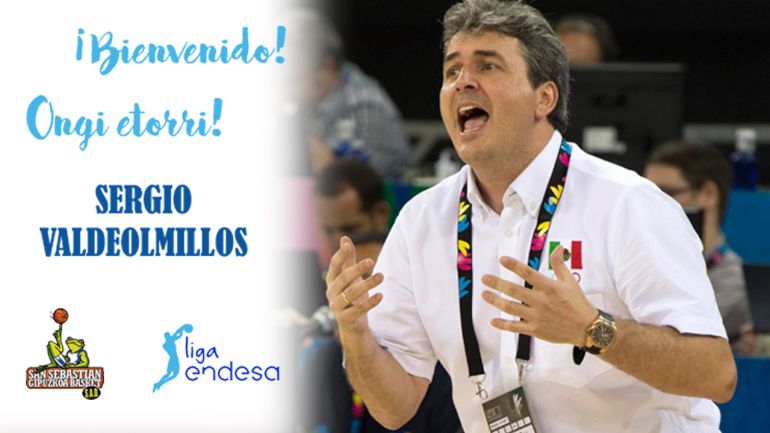 Gipuzkoa basket, Liga acb: Sergio Valdeolmillos, nuevo entrenador del GBC Gipuzkoa basket, Liga acb: Sergio Valdeolmillos, nuevo entrenador del GBC
