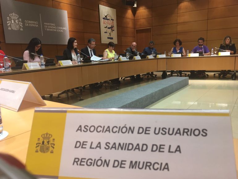 Reunión de REDER con la ministra de Sanidad, Carmen Montón Reunión de REDER con la ministra de Sanidad, Carmen Montón